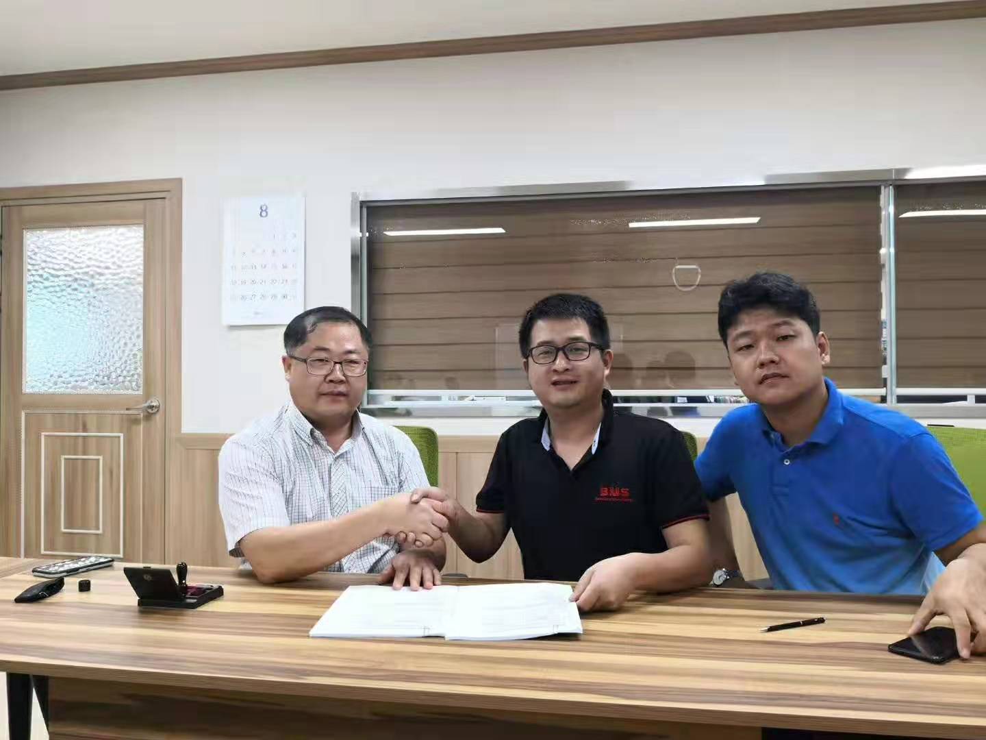 韓客戶到訪  洽談合作事宜